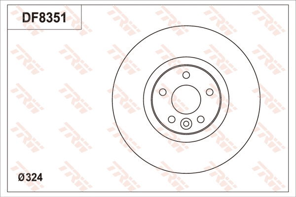 Brake Disc (DF8351S)