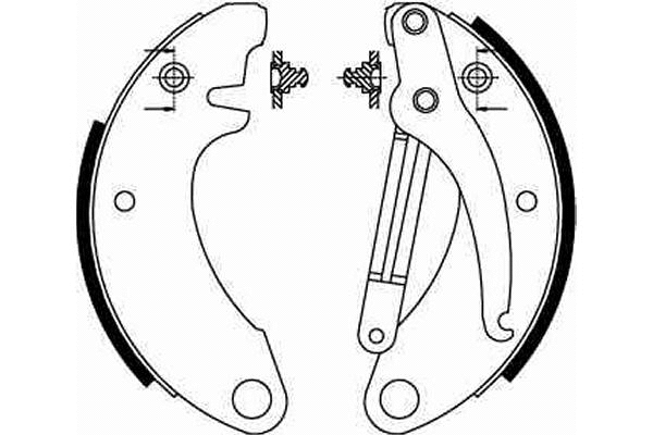 Brake Shoe Set