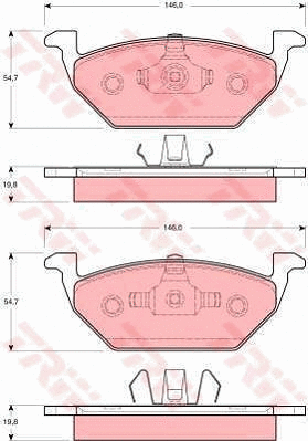 Brake Kit, disc brake (GTD1113)