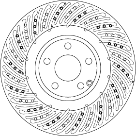 Brake Disc (DF6674S)