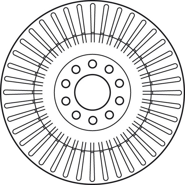 Brake Disc (DF4268S)