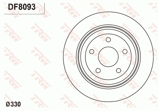 Brake Disc (DF8093)