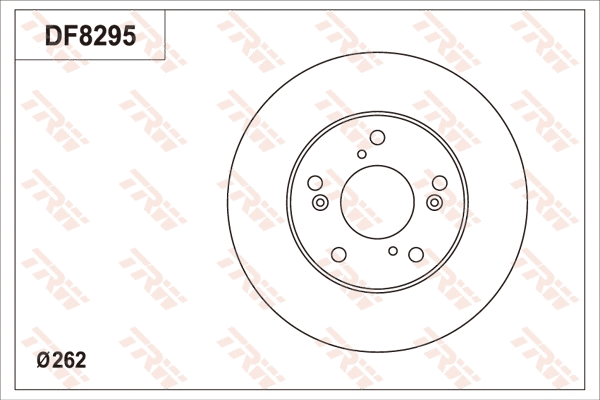 Brake Disc (DF8295S)