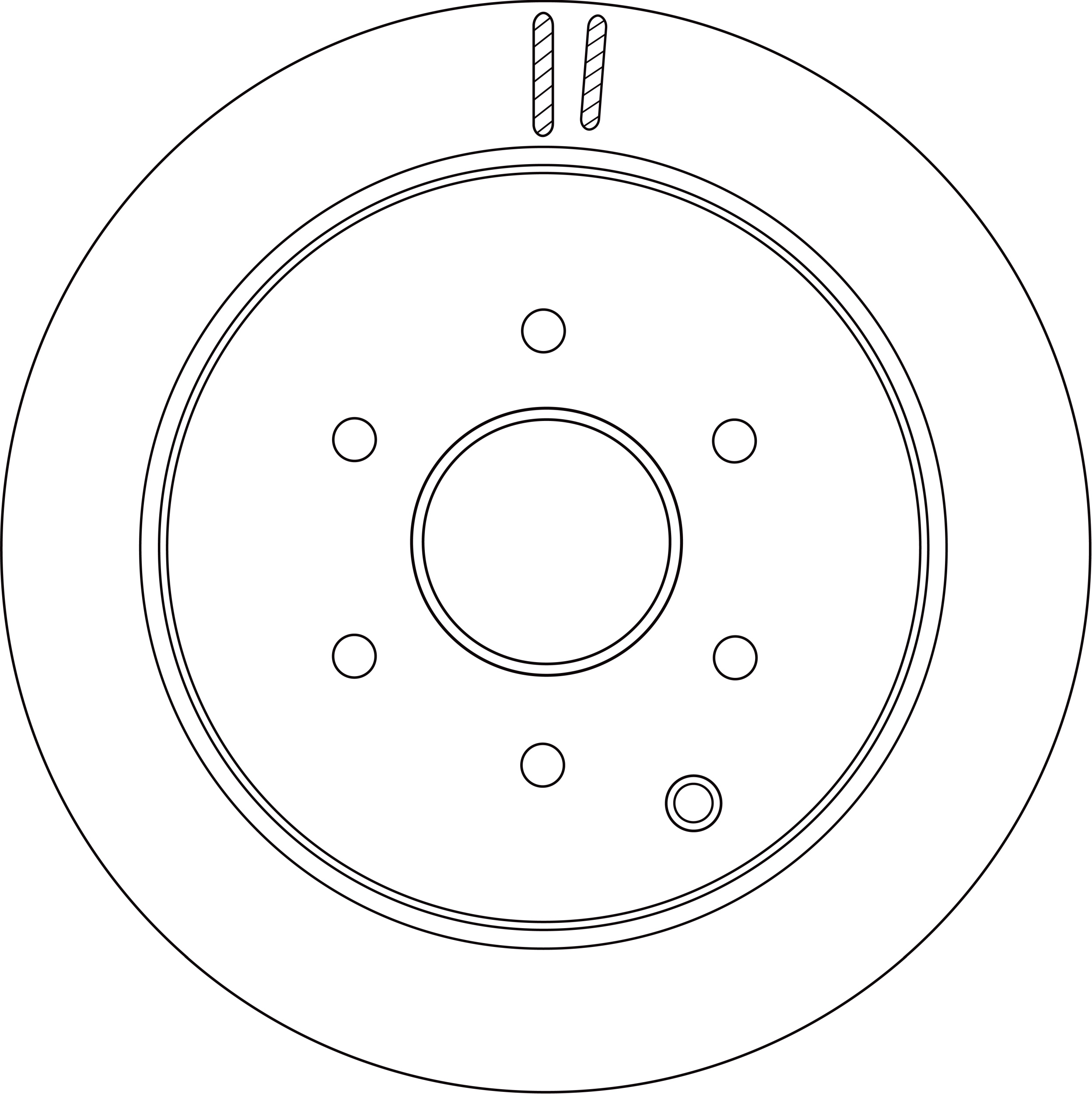 Brake Disc (DF8376SL)