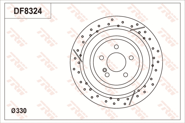 Brake Disc (DF8324S)