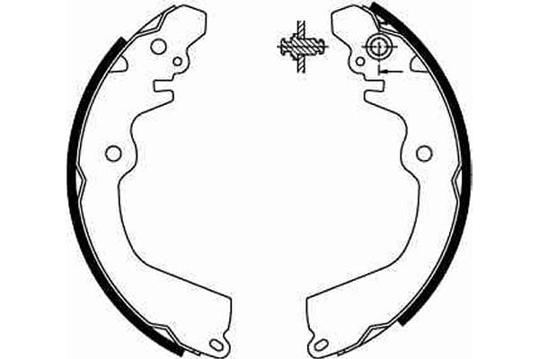 Brake Shoe Set