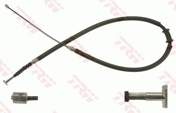 Cable Pull, parking brake (GCH107)