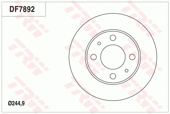 Brake Disc (DF7892)