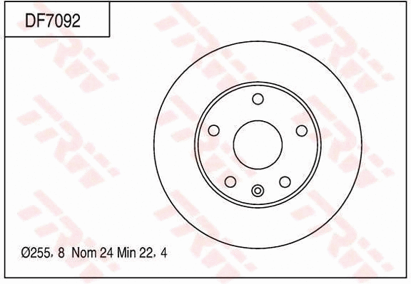Brake Disc (DF7092)