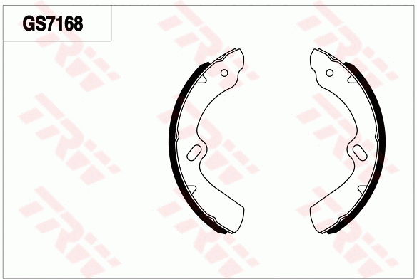 Brake Shoe Set (GS7168)