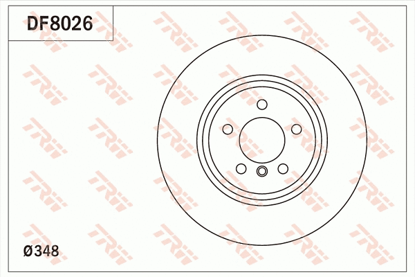 Brake Disc (DF8026)