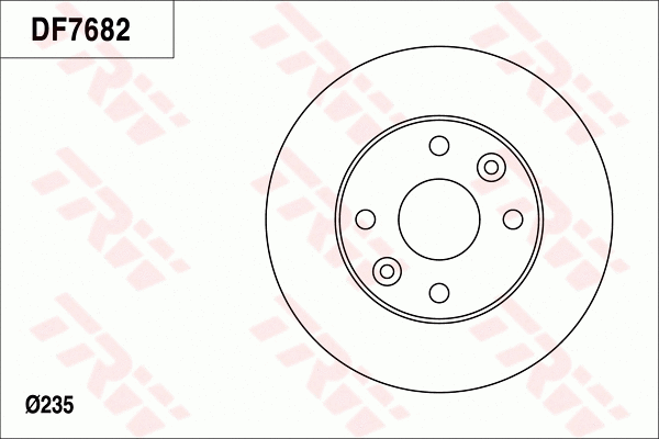 Brake Disc (DF7682)