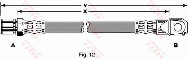 Brake Hose (PHD117)