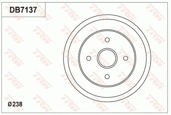 Brake Drum (DB7137)