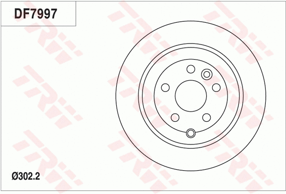 Brake Disc (DF7997)