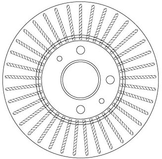 Brake Disc (DF6693)