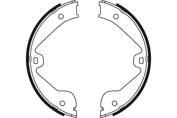 Brake Shoe Set, parking brake