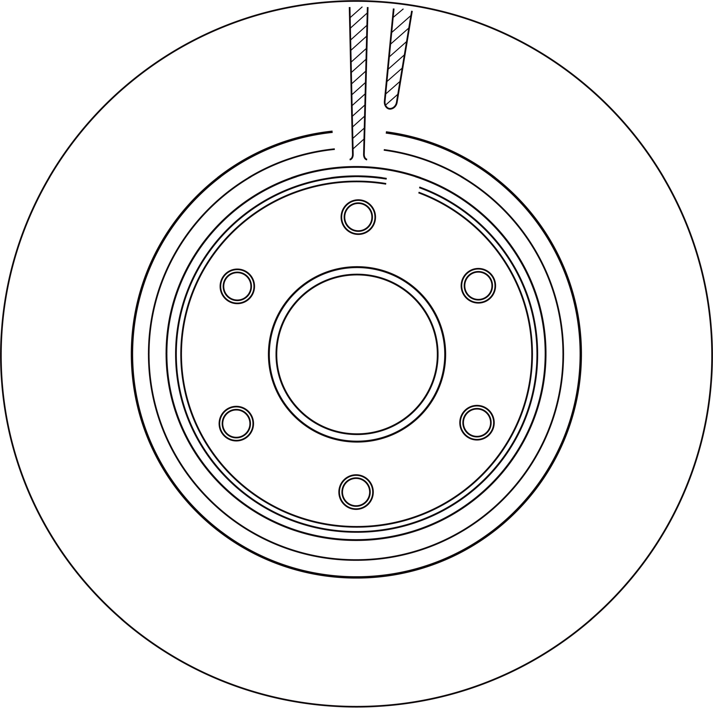 Brake Disc (DF8375SR)