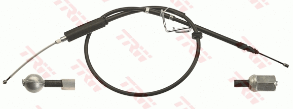 Cable Pull, parking brake (GCH722)