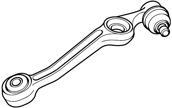 Control/Trailing Arm, wheel suspension (JTC435)