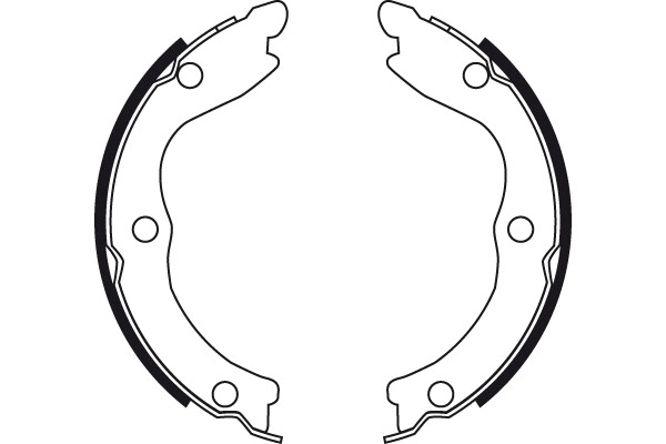 Brake Shoe Set, parking brake