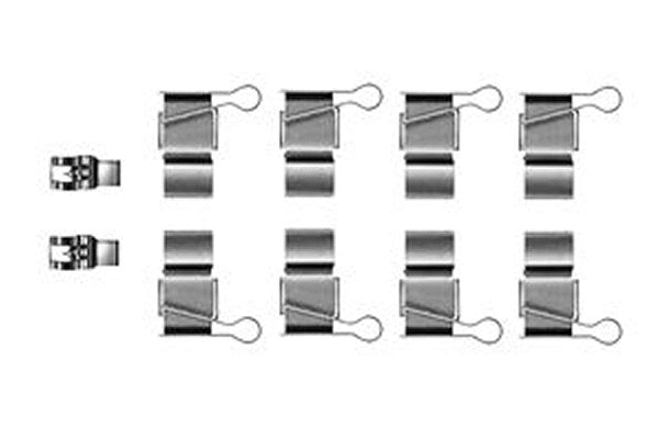 Accessory Kit, disc brake pad (PFK363)