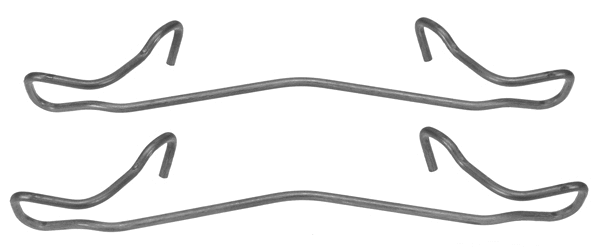 Accessory Kit, disc brake pad (PFK360)