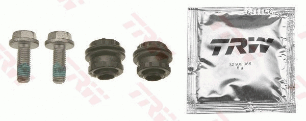 Bellow, brake caliper guide (ST1550)