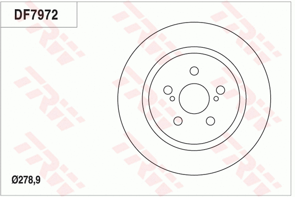 Brake Disc (DF7972)