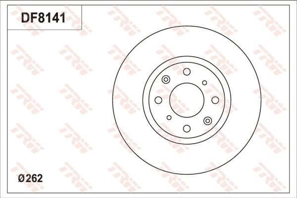 Brake Disc (DF8141S)