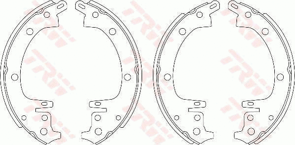 Brake Shoe Set (GS7321)