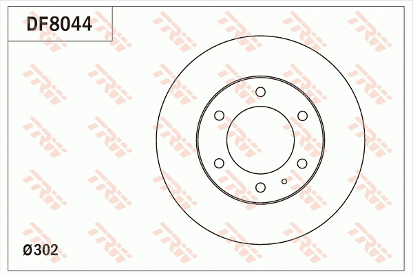 Brake Disc (DF8044)