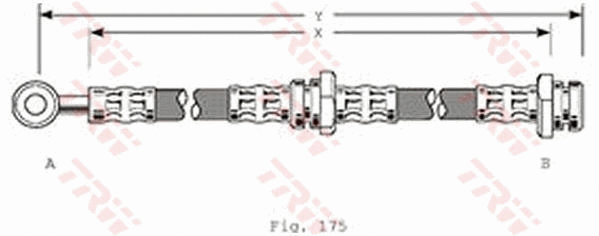 Brake Hose (PHD215)