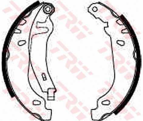 Brake Shoe Set (GS8531)