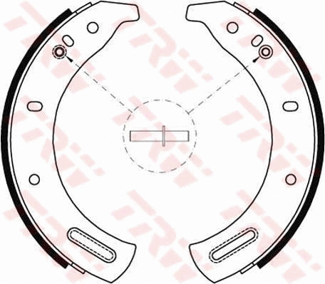 Brake Shoe Set (GS6107)