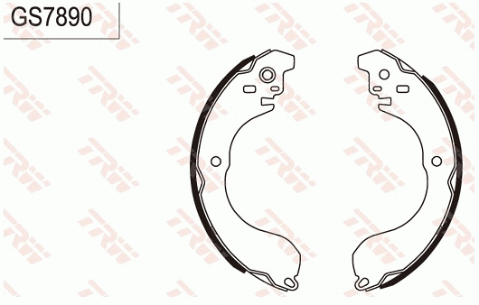 Brake Shoe Set (GS7890)