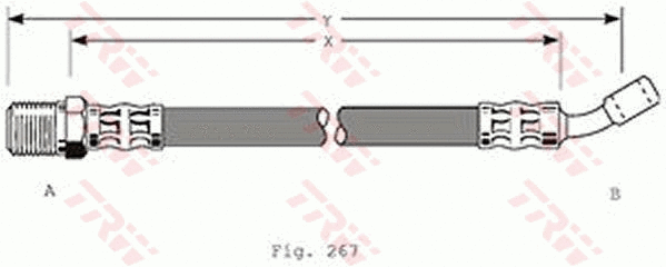 Brake Hose (PHD147)