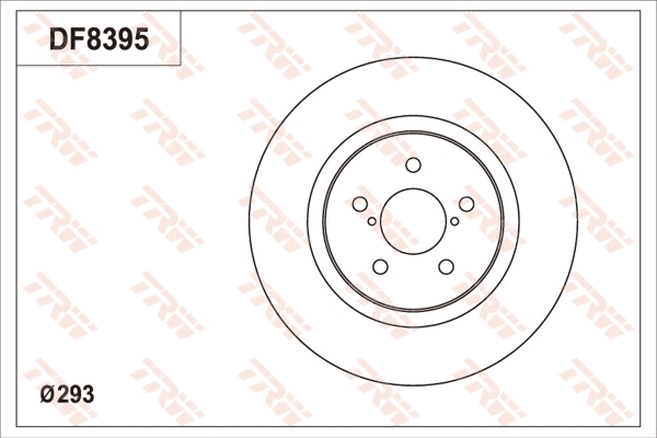 Brake Disc (DF8395S)