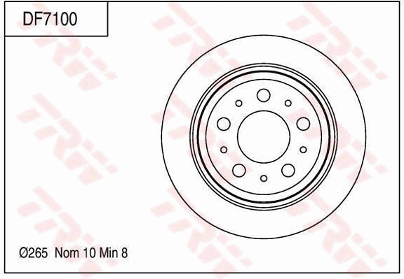 Brake Disc (DF7000)