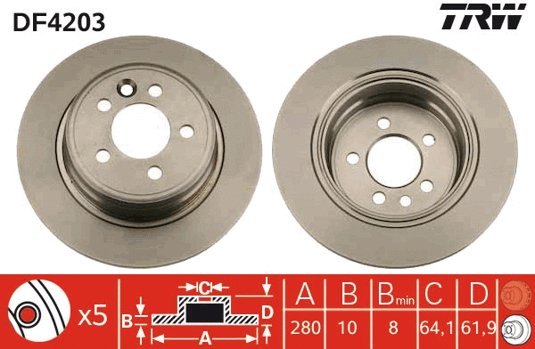 Brake Disc (DF4203)