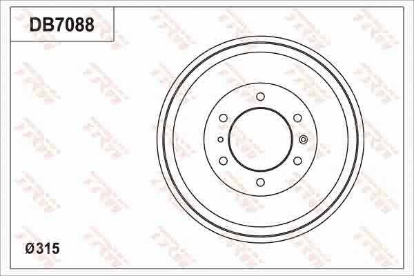 Brake Drum (DB7088)