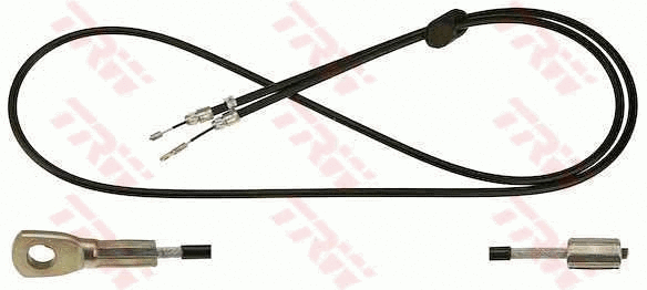 Cable Pull, parking brake (GCH2595)