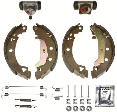 Brake Shoe Set (BK1702)