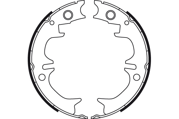 Brake Shoe Set, parking brake