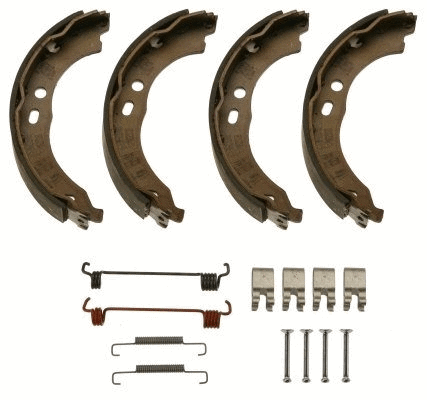 Brake Shoe Set, parking brake (GS8744)