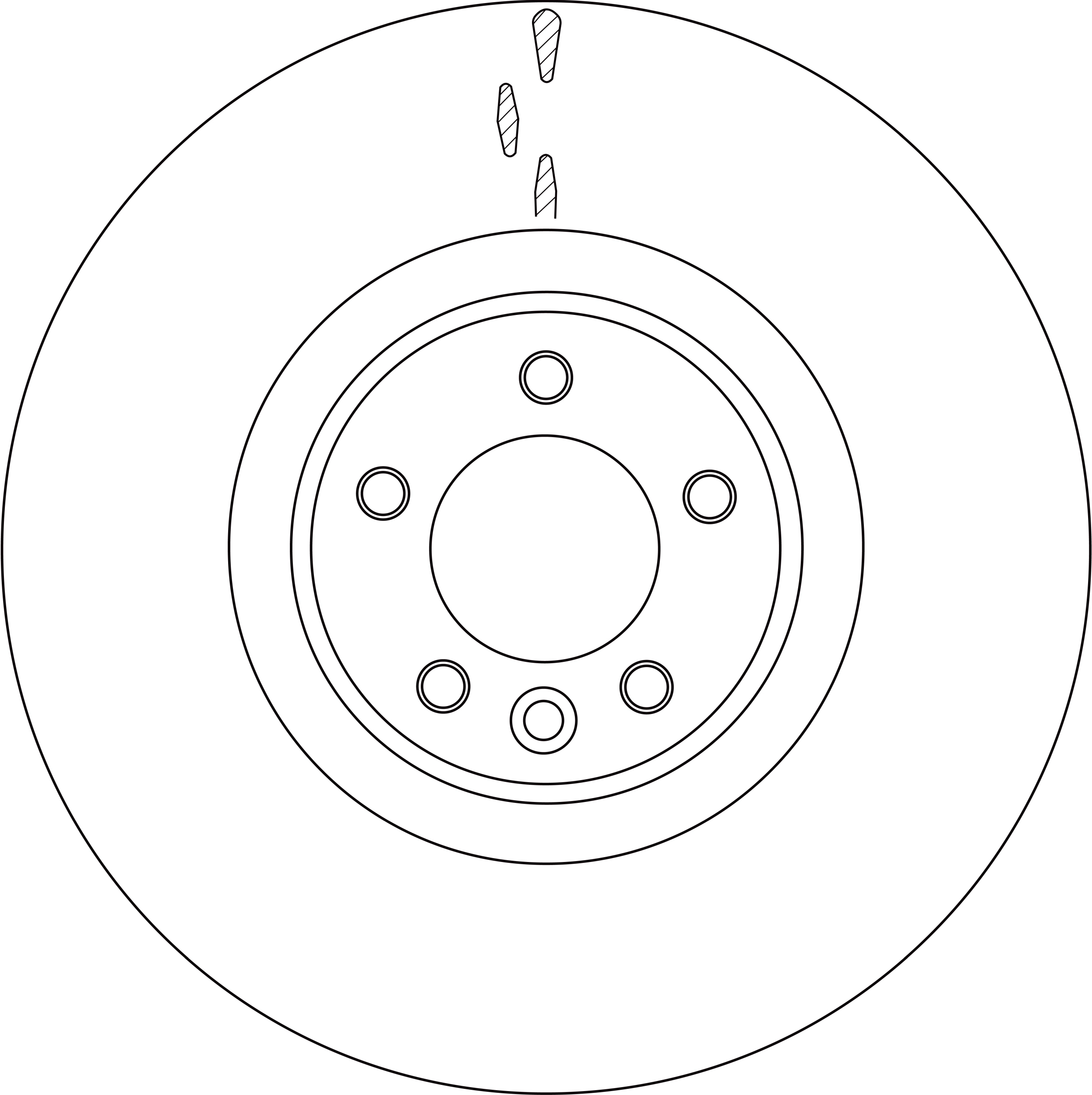 Brake Disc (DF8079SR)
