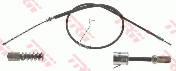 Cable Pull, parking brake (GCH185)