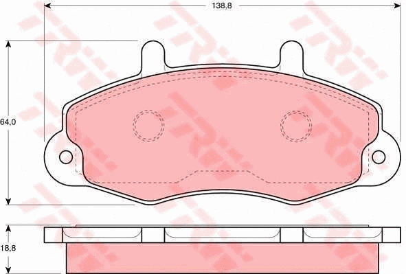 Brake Kit, disc brake (GTD1091)