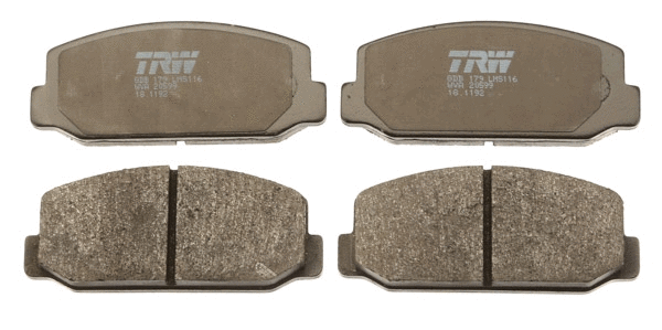 Brake Pad Set, disc brake (GDB179)