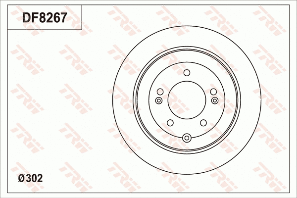 Brake Disc (DF8267)